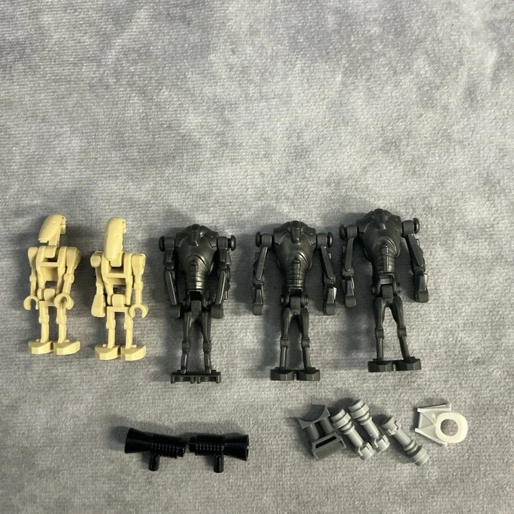 LEGO - LEGO Star Wars - Minifigure Battle Droid Super Battle Droid Lot X 5